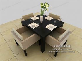 中式餐桌3Dmax模型 (14)