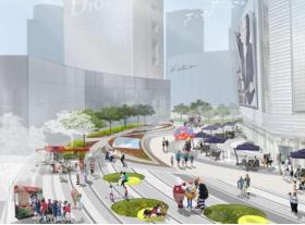 [重庆]观音桥太阳谷商业景观规划设计方案文本-AECOM（...