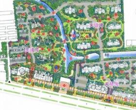 [江苏]自然生态高档居住区景观详细设计方案