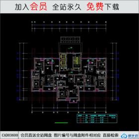 CAD036002-23住宅图纸CAD