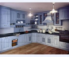 欧式厨房橱柜3D模型