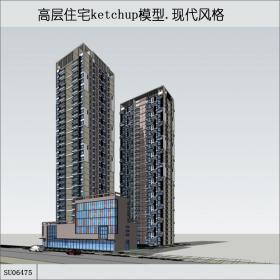 SU06475住宅,现代风格,30层