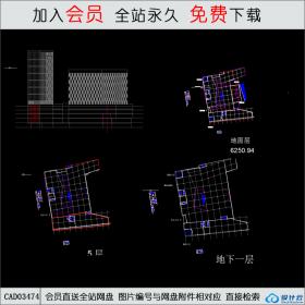 CAD03474 鑫丰大厦住楼CAD