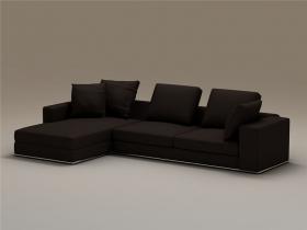 单个现代简约沙发3Dmax模型 (53)