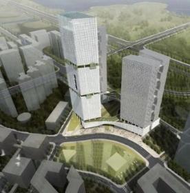 [深圳]现代风格高新技术企业联合总部大厦建筑设计方案...
