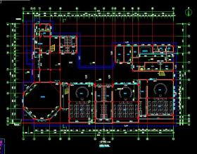 027 某九班幼儿园建筑方案图纸（CAD）