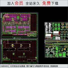 商住楼细节CAD