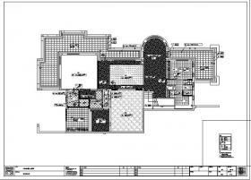 广州九龙湖意大利风格H5别墅室内设计施工图