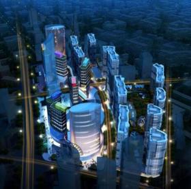 [山东]高层多业态现代风格城市综合体建筑设计方案文本