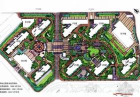 [北京]主城区“都市绿洲 东方乐章”居住区景观设计方案