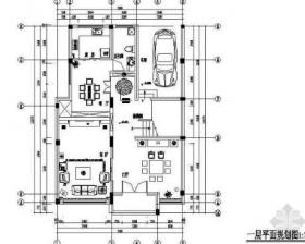 一套中式风格两层别墅施工图