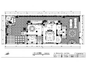 [安徽]精装欧式住宅室内设计施工图（含效果图）