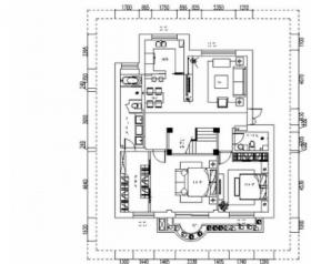 [江苏]精装名师设计现代风格复式装修施工图（含效果）