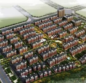 [吉林]欧式风格高层住宅区规划设计方案文本（知名设计院...