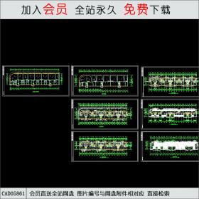 某商铺综合楼平面图CAD