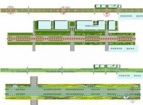 陕西某工业园景观大道设计方案