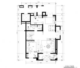 [山东]济南建邦样板间上跃户型施工图+实景