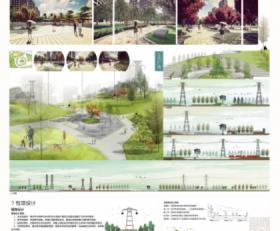 郑州市西三环高压绿廊景观设计