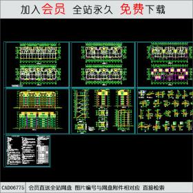 CAD06775单身公寓CAD