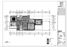 新华学府某别墅J1-2户型室内设计施工图