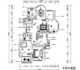 现代四居室设计方案（含实景）