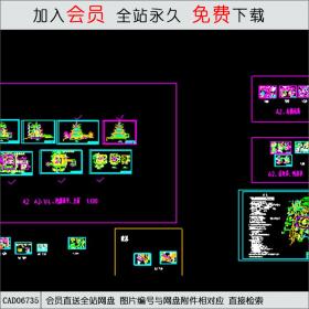 回雁峰回雁阁建筑施工图 CAD