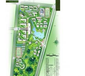 [上海]大学校园景观规划设计方案