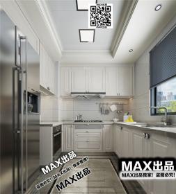 现代厨房3Dmax模型 (15)
