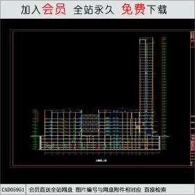 商业剖面CAD