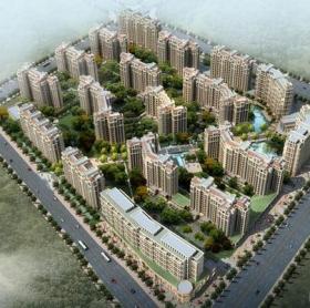 [湖南]古典风格高层住宅小区规划及建筑设计方案文本