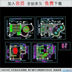 总统套房装修图2CAD