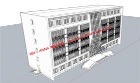 NO00681医疗建筑医院设计妇幼保健院方案设计su模型+cad图纸