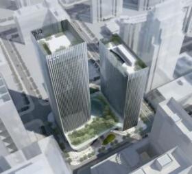 [深圳]某34层企业办公楼建筑方案文本
