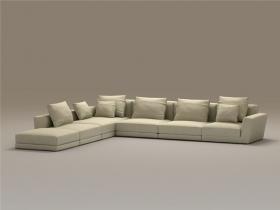 单个现代简约沙发3Dmax模型 (64)