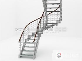 楼梯3d模型k02839