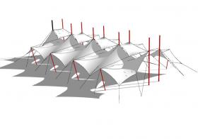 张拉膜状构筑物SU模型 (38)