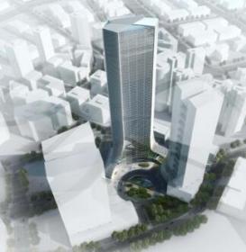 [广东]中小企业联合总部大厦建筑设计方案文本（高新技术...