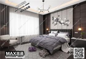 现代卧室3Dmax模型 (41)