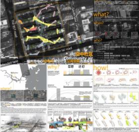 空中社区-福州市中心90年代商业社区公共空间改造探索