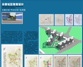乐家社区景观设计方案