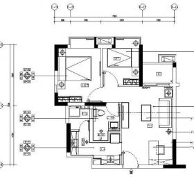[广东]某商品房二居室小户型施工图5期