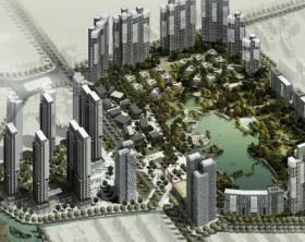 [成都]景观式高层住宅区规划设计方案文本