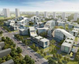 天津武清总部产业园区概念方案设计（两套设计方案+高清...