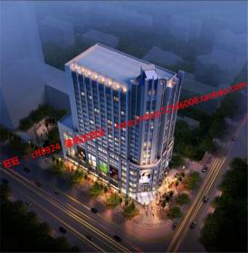 NO00102su模型公寓楼商住楼商业建筑方案设计