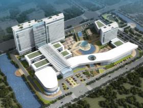 现代风格高层人民医院规划及建筑设计方案文本