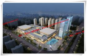 JZ227商业综合体项目商住楼商业SU模型+cad图纸+效果图