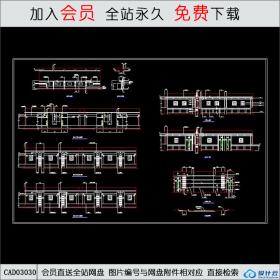 某文体中心桑拿浴场平面图CAD