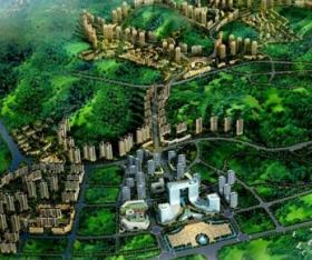 [贵州]现代风格未来城规划设计方案文本（含多个地块设计...
