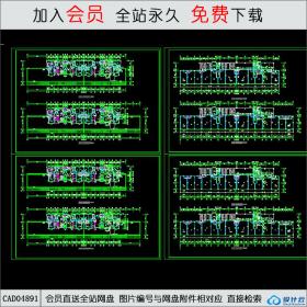 CAD04891长沙阳光紫薇园住宅平面.dwgCAD
