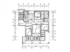 都市花园七期C-1样板房室内设计施工图